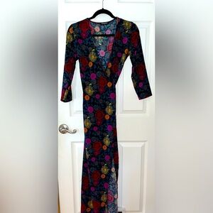 American Apparel Multicolor Floral Dress